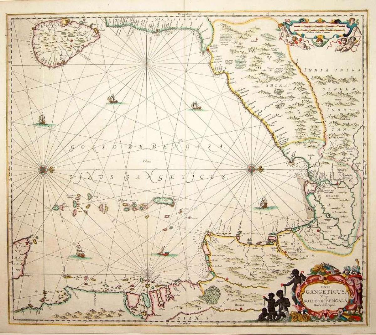 प्राचीन श्रीलंका का नक्शा