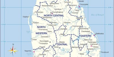 नक्शे के grahalokagaraya श्रीलंका