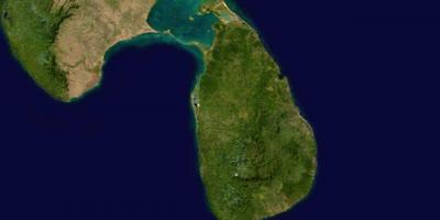 ऑनलाइन उपग्रह मानचित्र श्रीलंका के